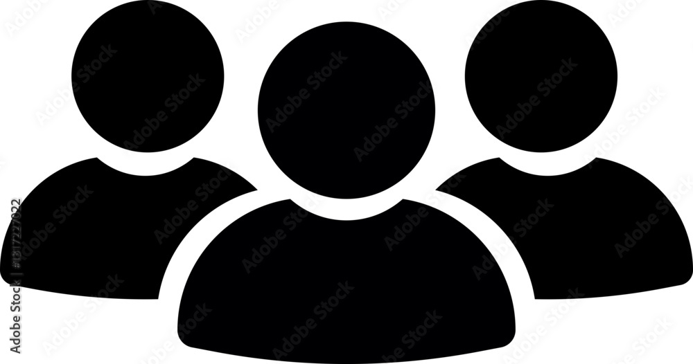 People group icon set. Team of worker. User profile symbol. Group of people or group of users collection. Persons symbol. Mans or male - stock vector People group icon set. Team of worker. User profile symbol. Group of people or group of users collection. Persons symbol. Mans or male - stock vector
