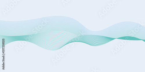 Vector background with abstract neon shapes in gradient pastel colors. Poster with blurred effect. Asymmetric composition. Applicable for landing page, invitation, advertisement. Eps 10