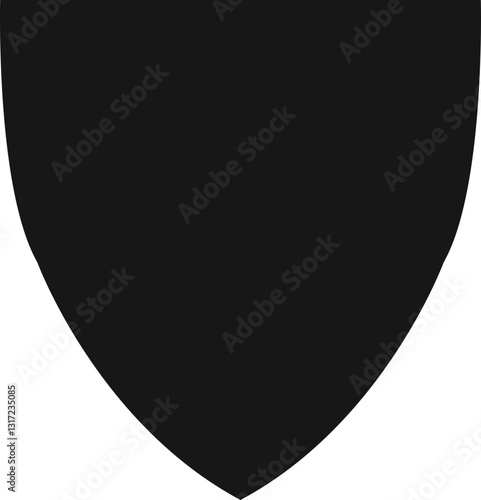 Shield icon. Protect shield security. Badge quality symbol. Logo or emblem. Protection and safeguard symbol Vector illustration