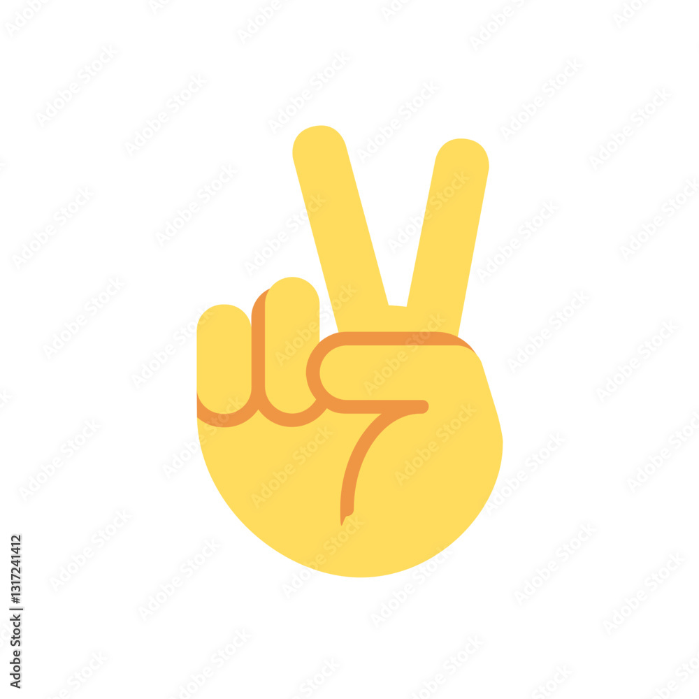 Fototapeta premium Victory Hand 