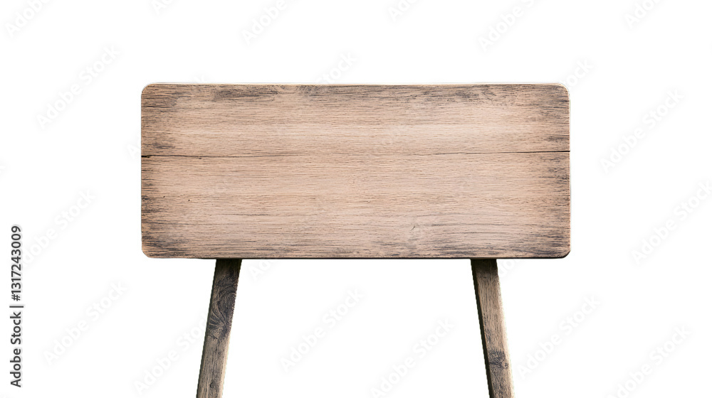 Rustic wooden signboard with a blank surface, suitable for text or design placement in various settings.
Rustic wooden signboard with a blank surface, suitable for text or design placement in various settings.