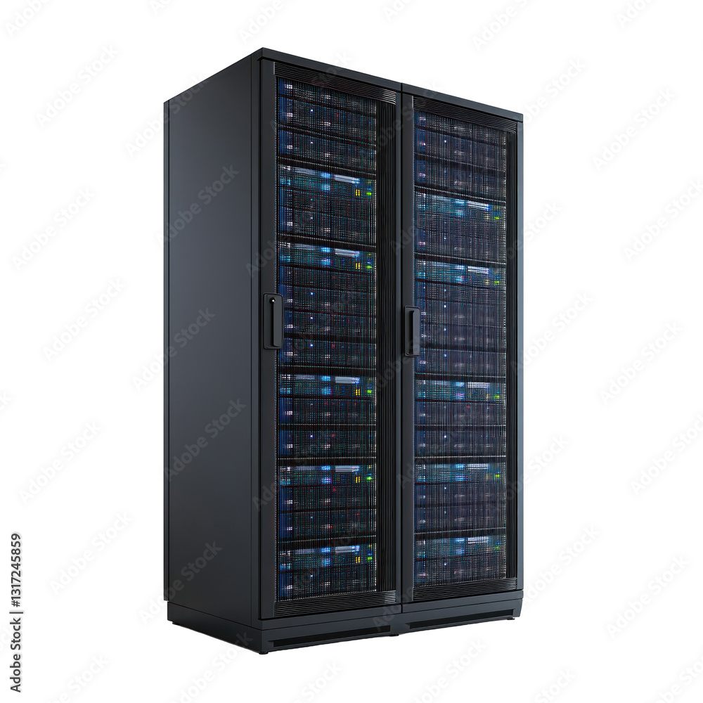 A server rack A server rack