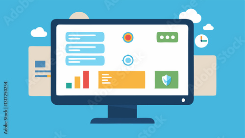 Supply Chain Dashboard A computer screen displaying a dashboard with key metrics related to product traceability including delivery times origin details and transit conditions