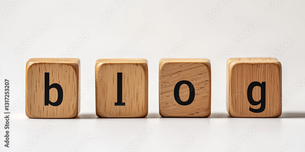 Wooden Alphabet Cube 