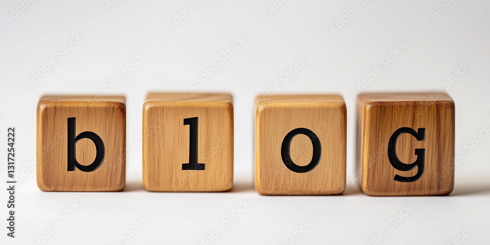 Wooden Alphabet Cube 