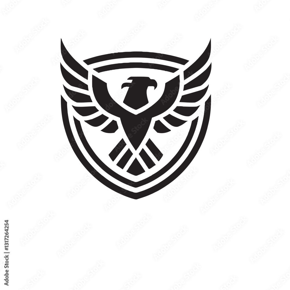 Obraz premium shield with wings
