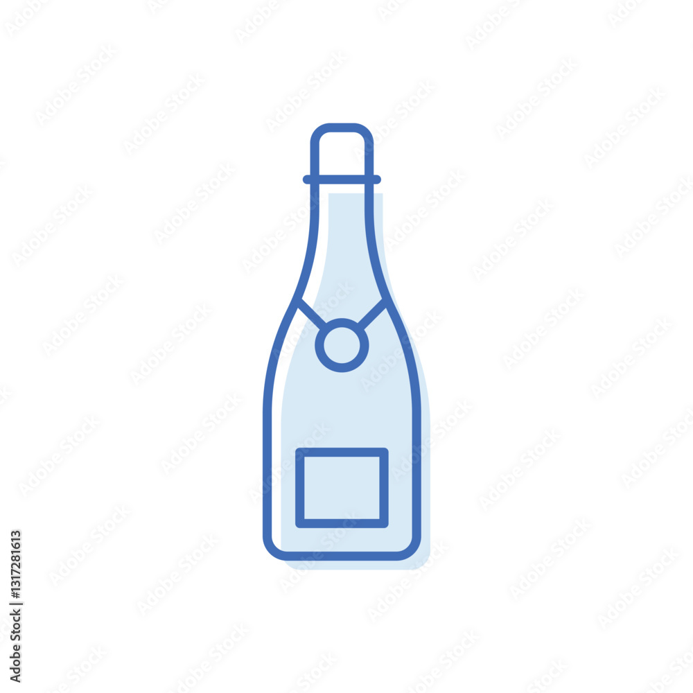 Champagne Vector icon Champagne Vector icon