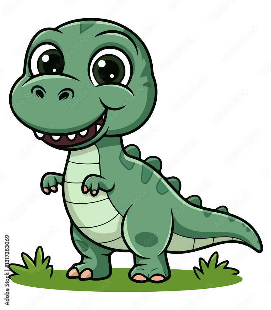 Fototapeta premium Baby Dinossauro Clipart