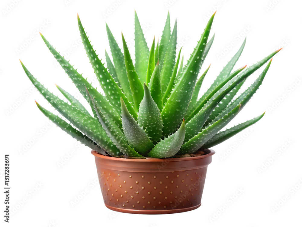 aloe vera plant in a pot isolated on transparent background aloe vera plant in a pot isolated on transparent background