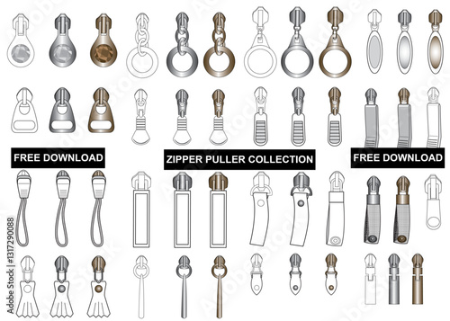 ZIPPER PULLER COLLECTION