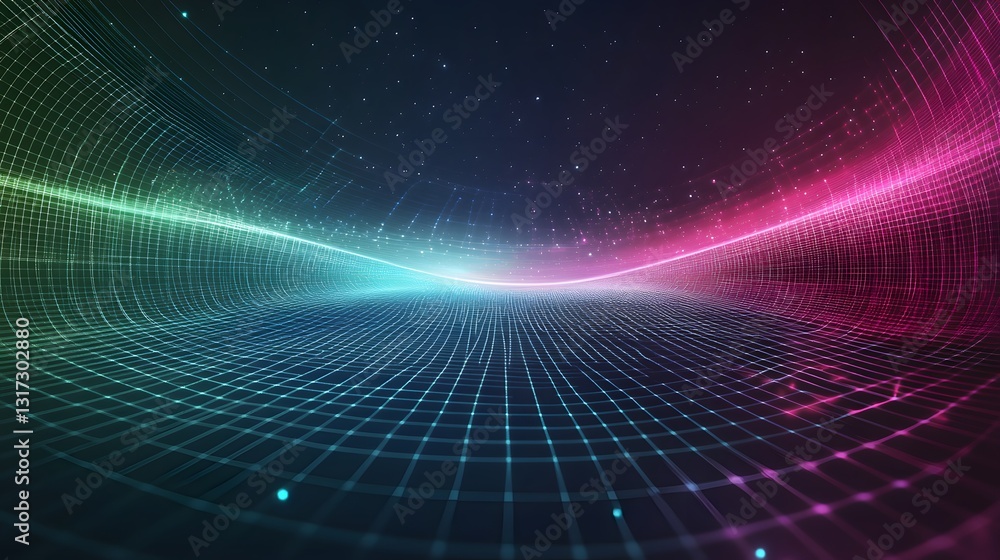 A futuristic abstract background with an expansive open space, blending technology and modern design elements A futuristic abstract background with an expansive open space, blending technology and modern design elements