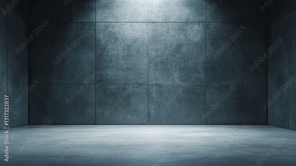 Dark empty room with spotlight, minimalistic design, atmospheric lighting, perfect for artistic performances or presentations. Dark empty room with spotlight, minimalistic design, atmospheric lighting, perfect for artistic performances or presentations.