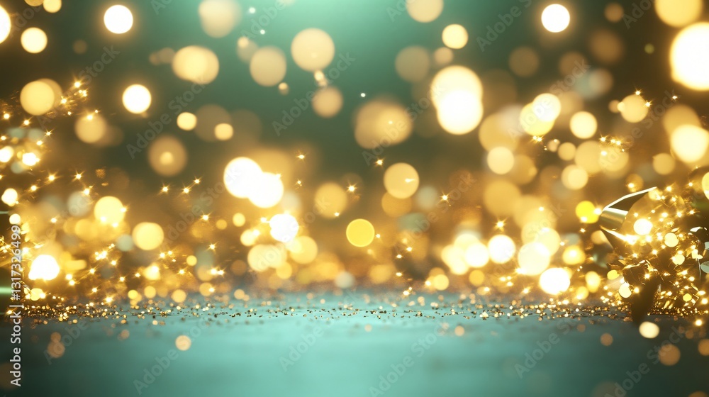 Golden bokeh lights, shimmering sparkling background with vibrant hues, perfect for celebrations or festive announcements. Golden bokeh lights, shimmering sparkling background with vibrant hues, perfect for celebrations or festive announcements.