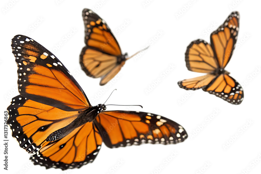 Obraz premium monarch butterflies