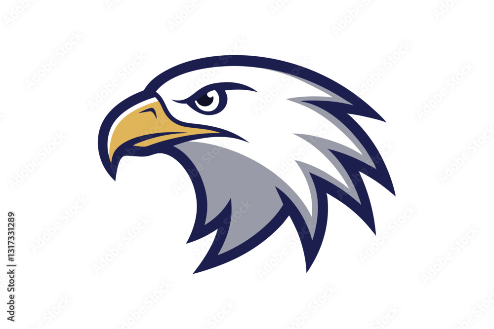 Obraz premium american bald eagle vector illustration
