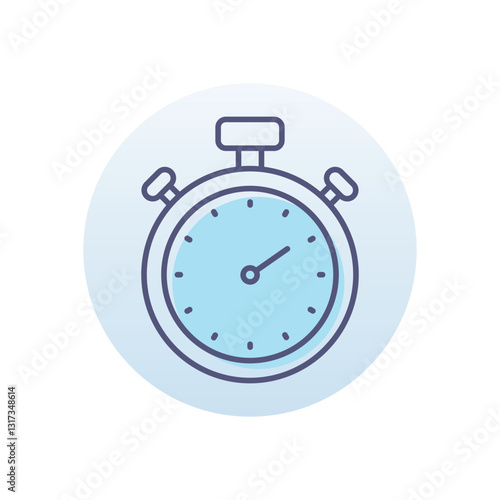 Stopwatch Vector icon