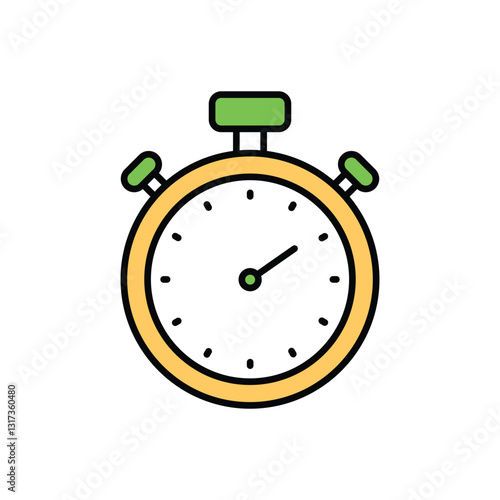 Stopwatch Vector icon