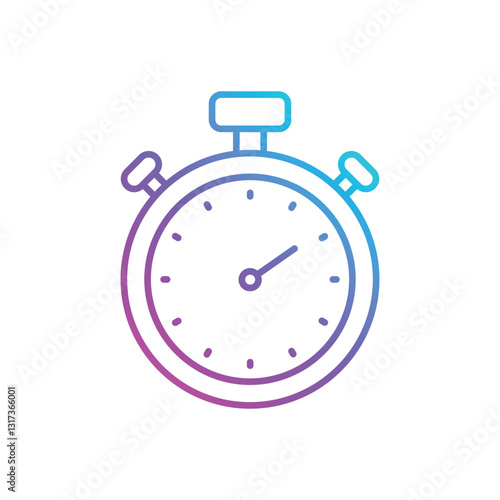Stopwatch Vector icon