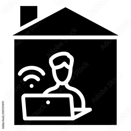 Work From Home Icon