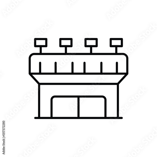 Stadium Vector icon