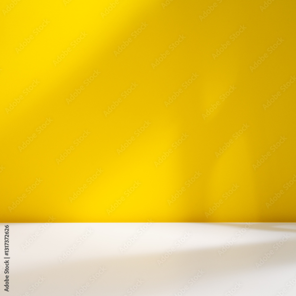 Yellow Abstract Background with Gradient and White Base Yellow Abstract Background with Gradient and White Base