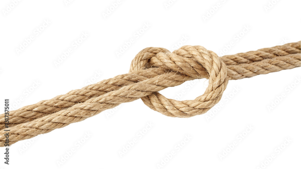 rope on a white background rope on a white background