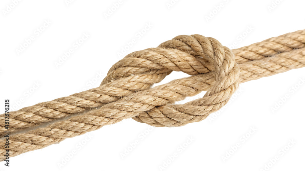 rope on a white background rope on a white background