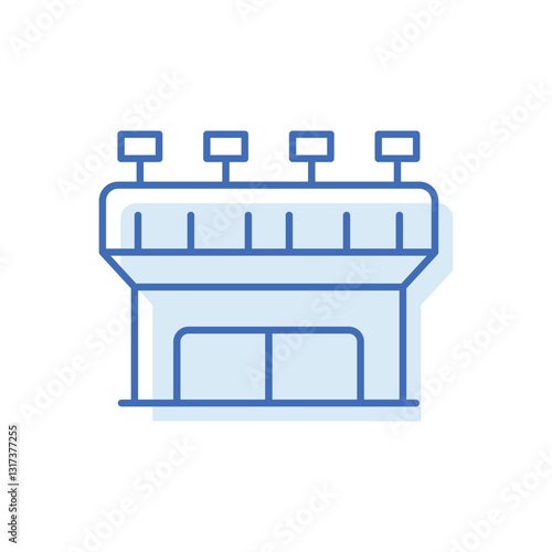 Stadium Vector icon