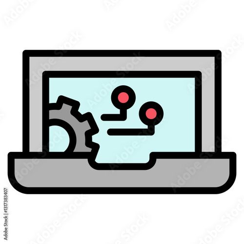Office Laptop Icon