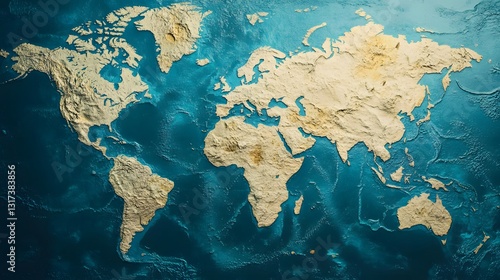 A global map highlighting specific regions with secure, localized data processing, representing compliance with data sovereignty regulations