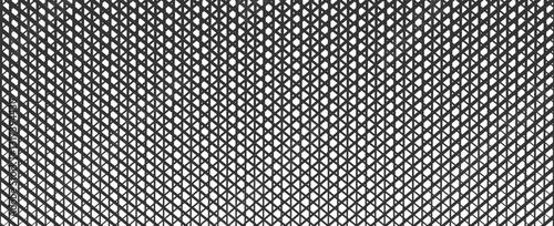 Triangles Halftone Pattern Vector Abstract Geometric Technology Background. Triangular Half Tone Texture. Minimal Style Dynamic Tech Wallpaper