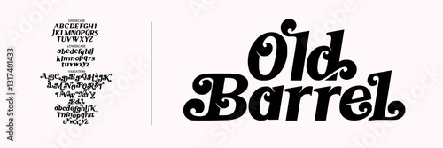 Elegant Font Uppercase Lowercase and variation. Classic Lettering Minimal Fashion Designs. Typography modern serif fonts regular decorative vintage concept. vector illustration. 