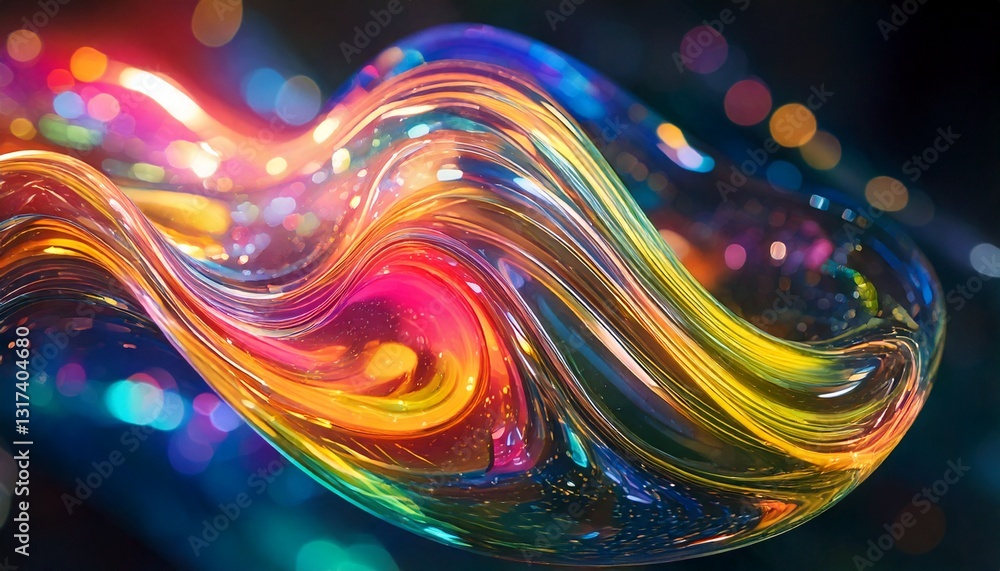 Fototapeta premium fundo textura geleia colorido transparência divertido encantador fantasia gelatinoso