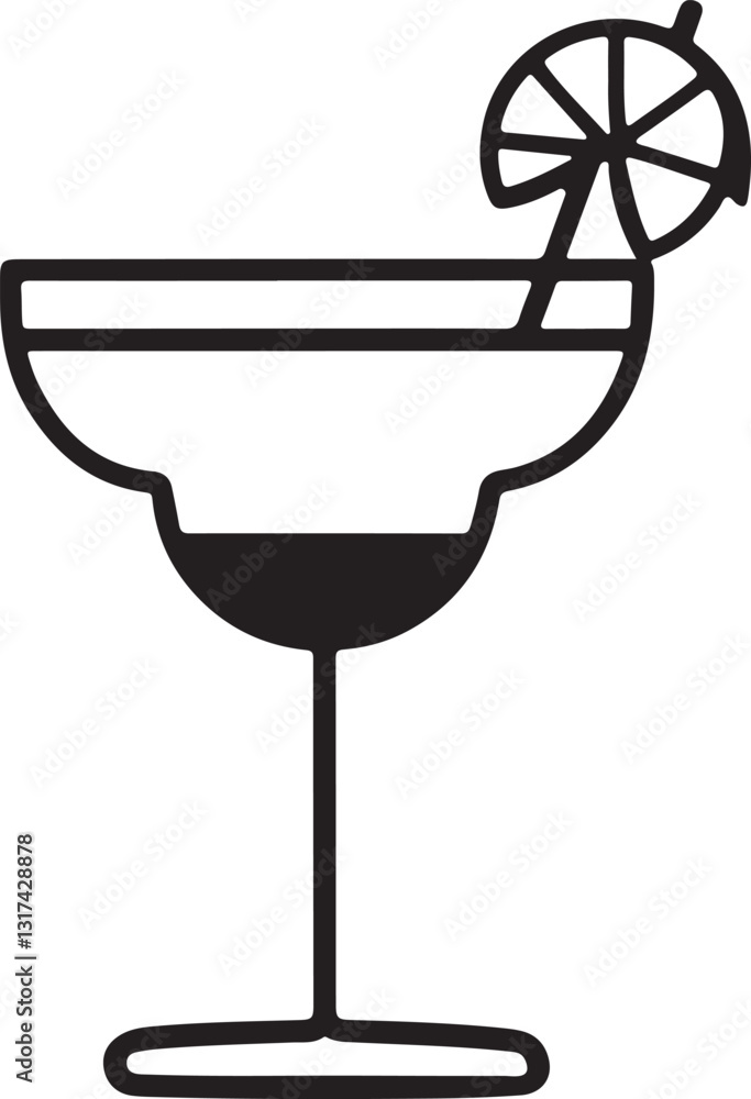 mocktail flat and minimal vector art illustration on a white background.
mocktail flat and minimal vector art illustration on a white background.