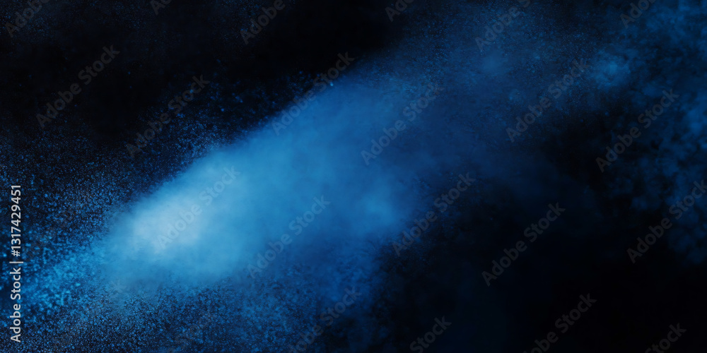 Fototapeta premium Starry Night Sky with Twinkling Stars