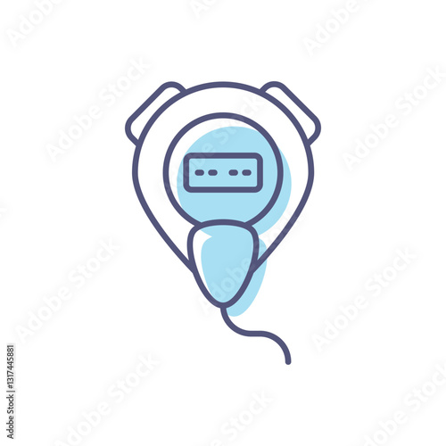 stopwatch Vector icon