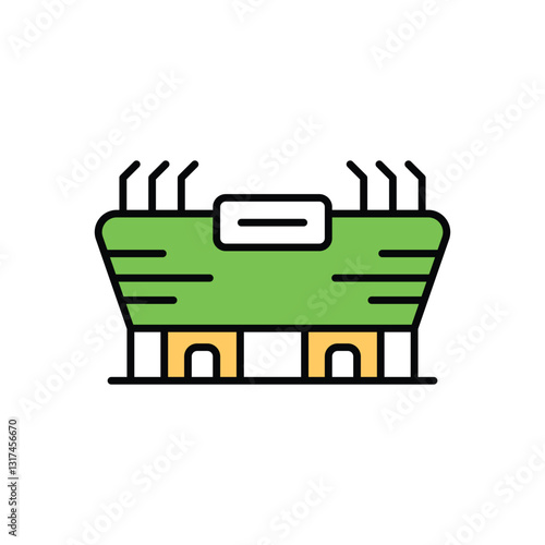 Stadium Vector icon