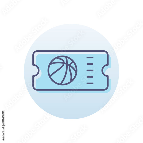ticket Vector icon