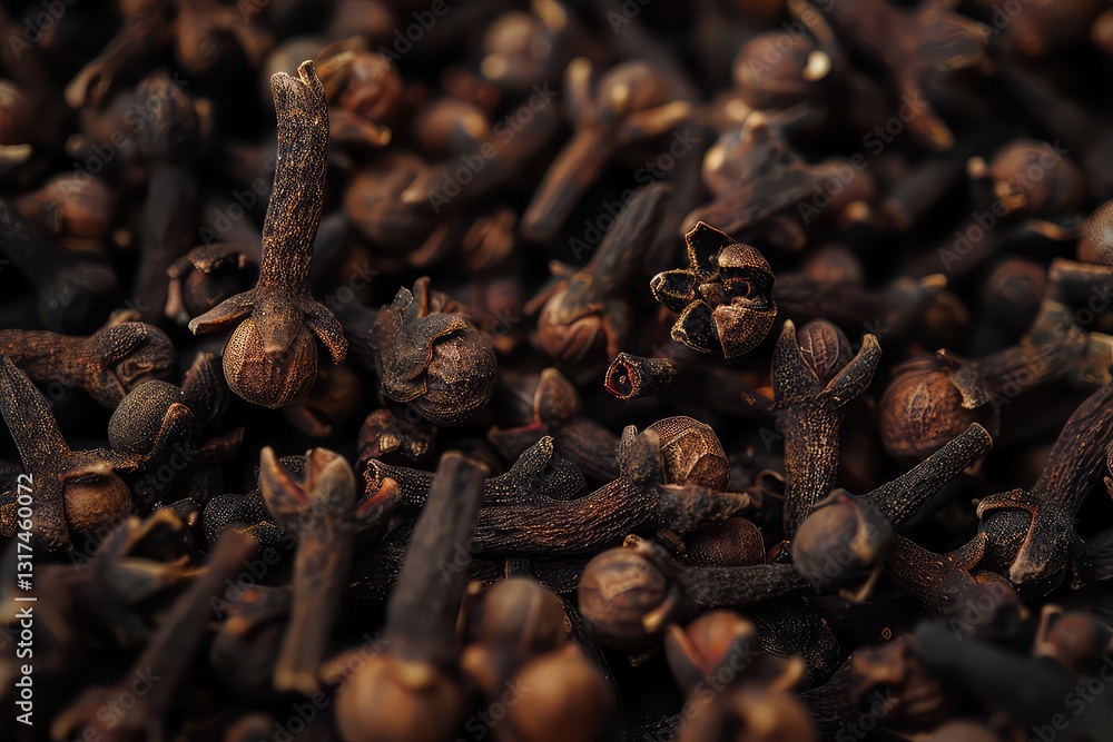 Fototapeta premium Rich aromatic dark brown cloves