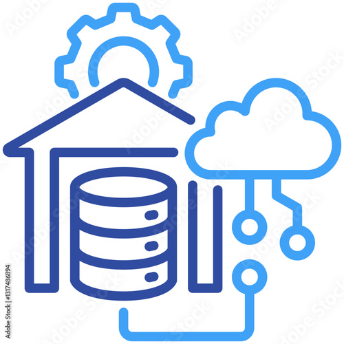Data Warehouse Icon