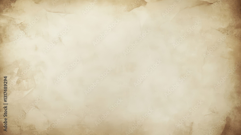 Obraz premium Vintage Aged Paper Background Texture for Creative Projects