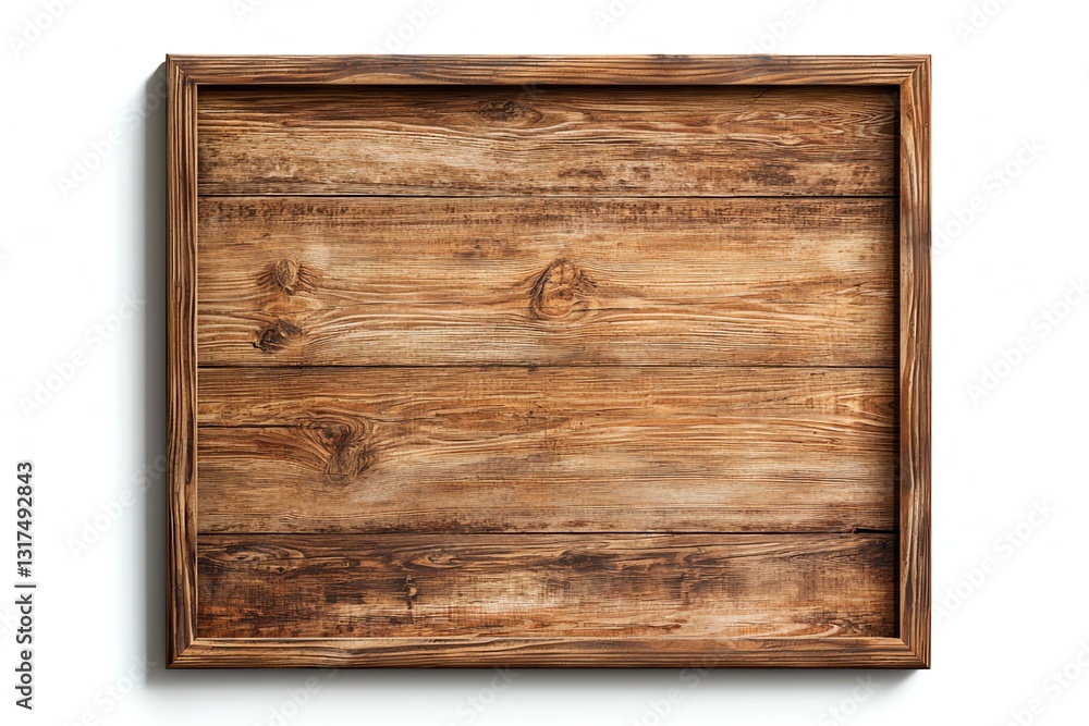 A rustic wooden frame featuring natural wood grain and texture, perfect for showcasing artwork or photographs in a charming and homey setting. Ideal for various design projects. A rustic wooden frame featuring natural wood grain and texture, perfect for showcasing artwork or photographs in a charming and homey setting. Ideal for various design projects.