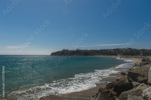 beach and sea