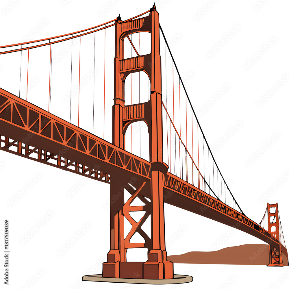 Obraz premium golden gate bridge