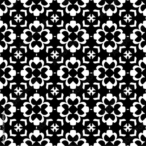  Abstract texture for fabric print, card, table cloth, furniture, banner, cover, invitation, decoration, wrapping.Seamless repeating pattern. Black and white color.Carpet pattern texture.