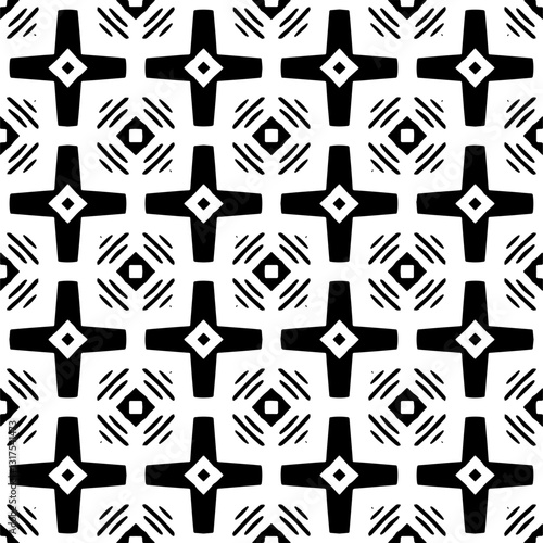  Abstract texture for fabric print, card, table cloth, furniture, banner, cover, invitation, decoration, wrapping.Seamless repeating pattern. Black and white color.Carpet pattern texture.