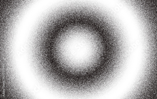 Noise grain background, pointillism dots gradient or dot work pattern, vector stipple effect. Grain noise halftone or grainy texture or dot work grain noise