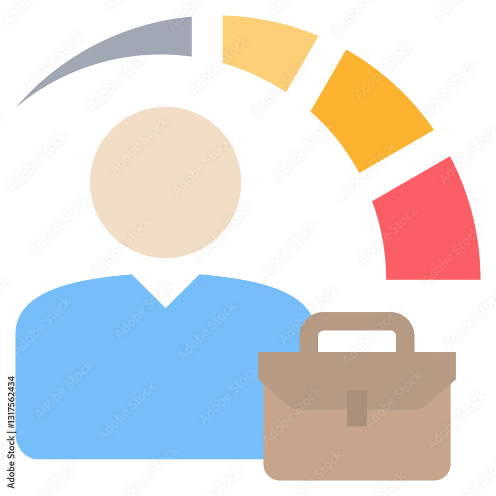 Performance Flat Icon Performance Flat Icon