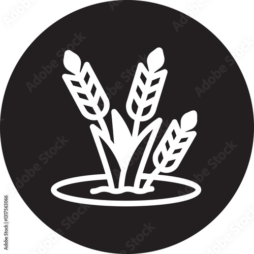 Wheat  glyph icon