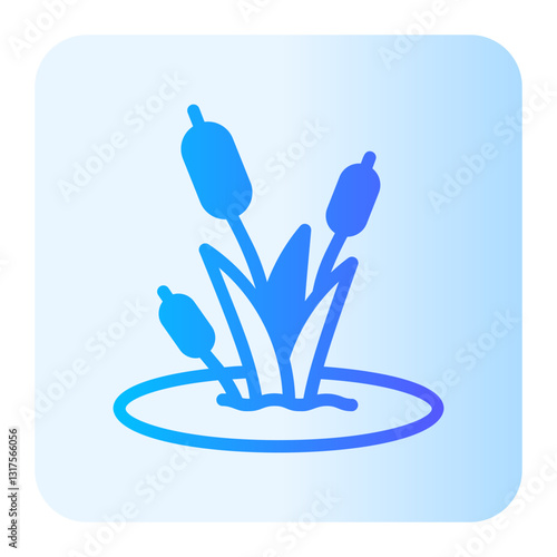 Reeds  gradient icon